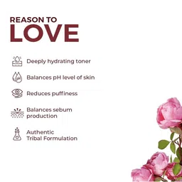 Elecsera Pure & Natural Rose Water Toner For Puffiness - 50 ml image 3