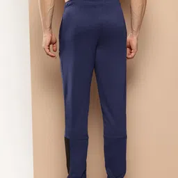 Alcis Men Mid-Rise Track Pants with Paneled & Reflective Detail image 4