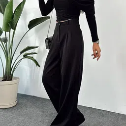 all about you Women Loose Fit Trousers-image-66