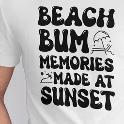 Seekbuylove Men Bio Finish Typography Printed Pure Cotton T-shirt image 2