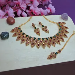 VATSALYA creation Women Multi Jewellery Set-picture-0