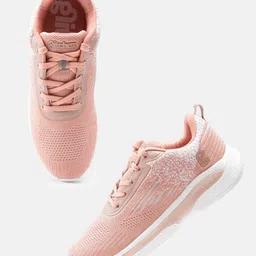 glitchez Women Woven Pattern Lace-Ups Contrast Sole Sneakers-picture-27