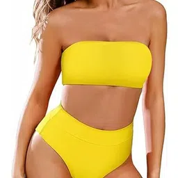 JAZZUPS ENTERPRISES Strapless Swim Bikini Set-picture-12