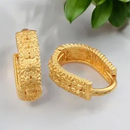 SHREE KRISHNA SHOPPING Gold-Plated Brass Earrings-picture-17