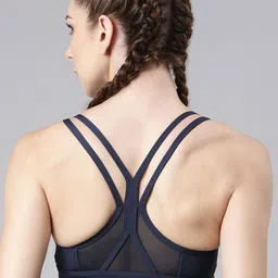 Xtep Women Full Coverage Lightly Padded Seamless Workout Bra image 4