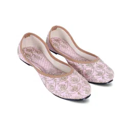 DFR Women Printed Mojaris Flats-picture-32