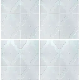 Lukzer 8-Pcs White & Pink Floral Self-Adhesive Wall Panels image 5