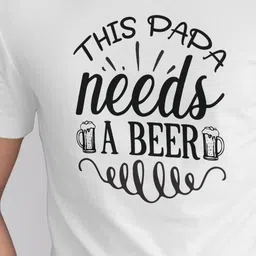 Seekbuylove Men Typography Printed T-shirt image 3