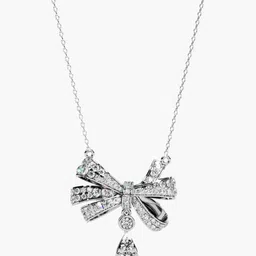 VALANOVA 925 Sterling Silver Gold Diamond Chain 5.2 gm-image-63