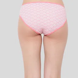 Clovia Pack Of 3 Printed Cotton Bikini Briefs image 4