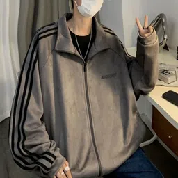 KPOP Women Brand Logo Sporty Jacket-picture-10