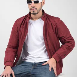 Numero Uno Men Lightweight Bomber Jacket image 5