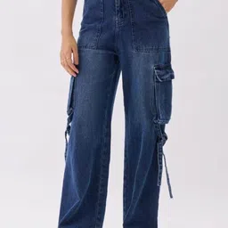 R.Code by The Roadster Life Co. Women Jean Relaxed Fit High-Rise Light Fade Jeans-picture-44