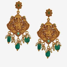 Kushal's Fashion Jewellery Contemporary Drop Earrings image 4