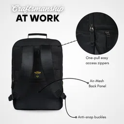 Impulse Unisex Typography Backpack image 2