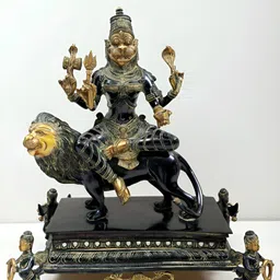 Exotic India Gold-Toned Religious Idol Showpiece-picture-25
