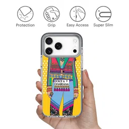 DailyObjects Quirky Printed iPhone 17 Pro Back Case Mobile Accessories image 2