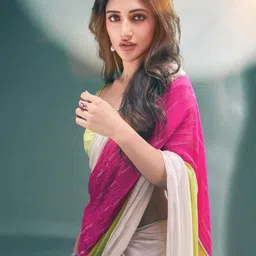 VRAGI Sequinned Pure Georgette Saree image 3