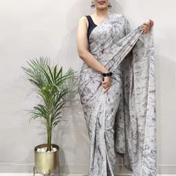 Rangtulika Ethnics Poly Chiffon Ready to Wear Saree-picture-28