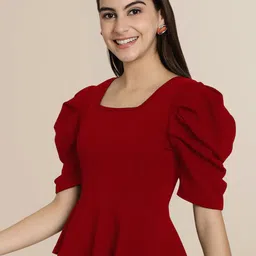 Tromko Puff Sleeve Top image 5