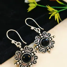 UrbanLuk Geometric Drop Earrings image 3