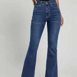 ZUYA Women Bootcut High-Rise Stretchable Jeans-picture-18