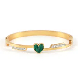 DressBerry Women Stone-Studded Bangle-Style Bracelet-picture-22
