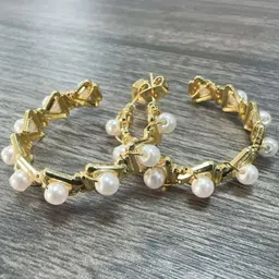 StyleCast Women Half Hoop Earrings-picture-34