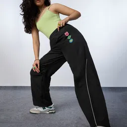 The Souled Store Women Printed Trousers-image-58
