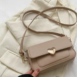 CORSICA Women Khaki PU Handbags-image-54