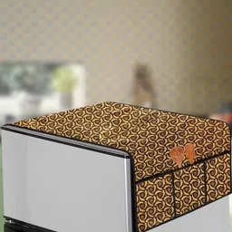 The Furnishing Tree Yellow Plastic Refrigerator Cover-picture-41