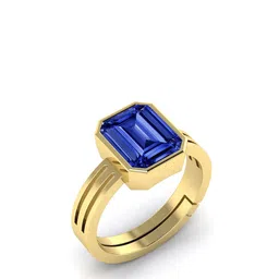 RRVGEM Blue Sapphire 8.25 Ratti Ring image 3