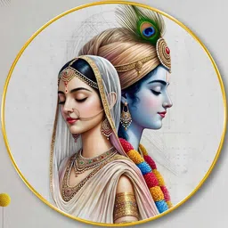 SAF White MDF Religious Wall Paintings image 4