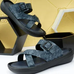 Bizazo Men Synthetic Leather Sandals-picture-31