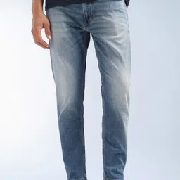 Flying Machine Men Relaxed Fit Mid-Rise Light Fade Stretchable Jeans-image-36