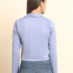 CORSICA Crepe Crop Top image 3