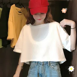 DressBerry Women Extended Sleeves Pockets T-shirt-picture-41