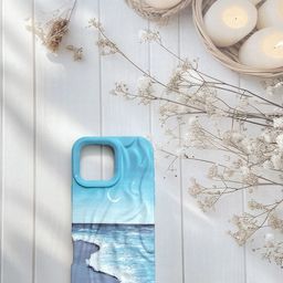 CASE CREATION Aesthetic Ocean Wave Sky Printed iPhone 13 Pro Silicone Case-picture-36