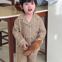 LULU & SKY Boys Checked Night suit-picture-35