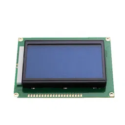 JHD 128x64 Graphic LCD -Blue Backlight image 1