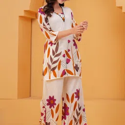 TFP Women Printed Tunic with Palazzos image 2