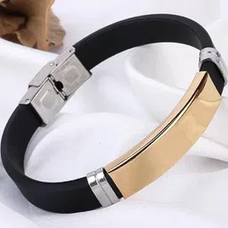 Beadzz Unisex Black Bracelet-picture-11