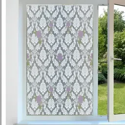 INDIAN ROYALS Grey & Purple Self-Adhesive & Durable Window Sticker-image-25