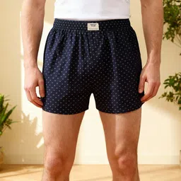 Thomas Scott Men Pack Of 3 Printed Pure Cotton Boxers-image-23