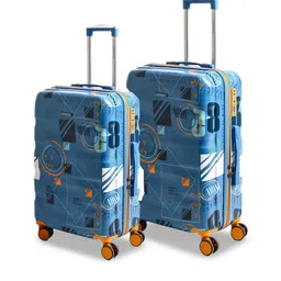 CARRIMATE Set Of 2 Manchester Printed 360 Spinner Wheels TSA Lock Hard-Sided Trolley Bags-image-14