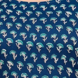 FASHION SWAG Floral Printed Gotta Patti Pure Cotton Maternity Gotta Patti Anarkali Kurti image 3