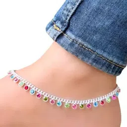 AamNa Enterprises Silver-Plated Anklet-picture-27