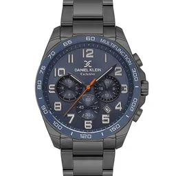 Daniel Klein Men Dial & Bracelet Style Straps Analogue Watch DK.1.13842-5-picture-1