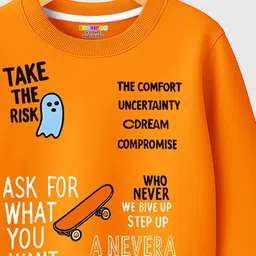 KUCHIPOO Boys Printed Sweatshirt image 3