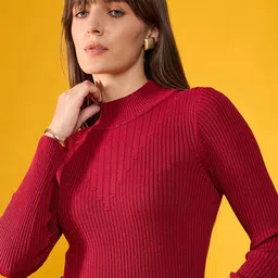 98 Degree North Women Striped Pullover-picture-25